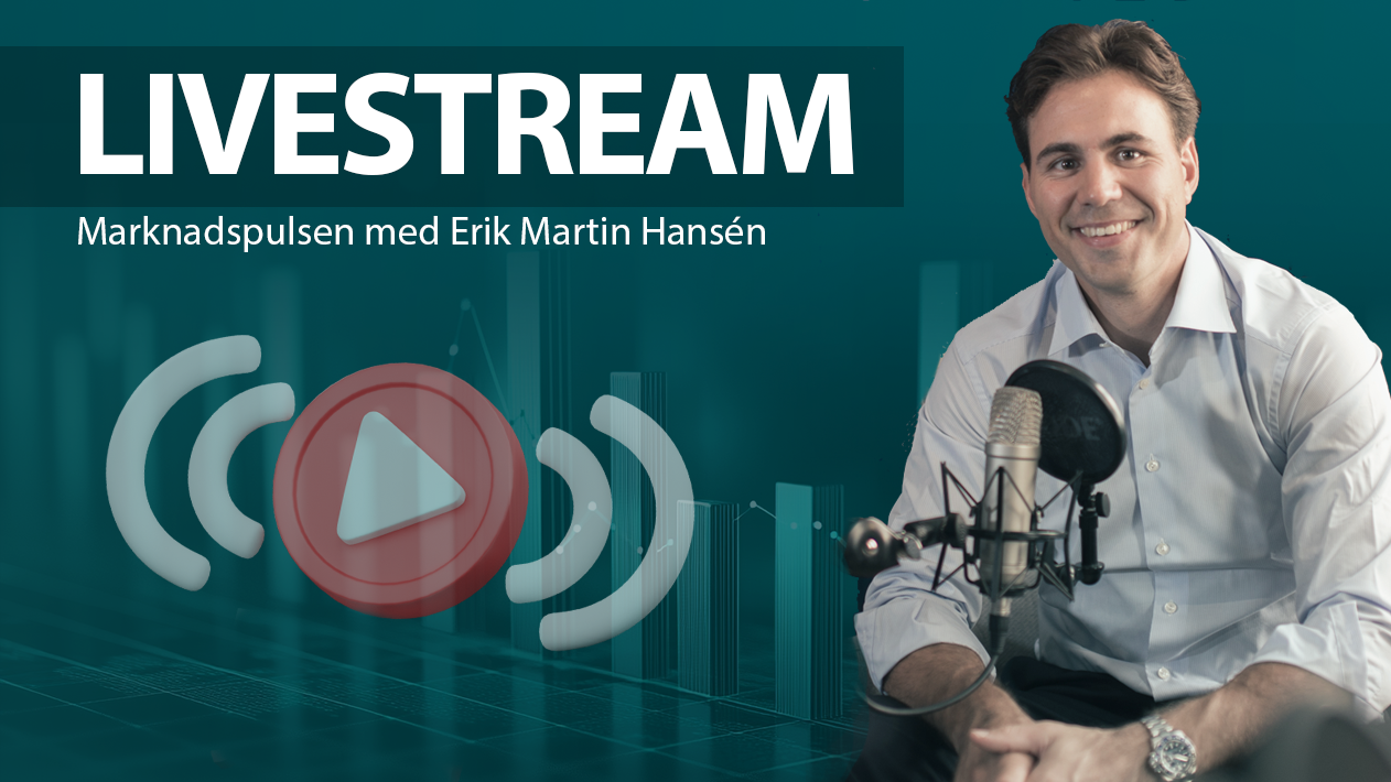 Marknadspulsen Live 26/3: Ställ frågor till Erik